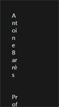 Mobile Screenshot of antoinebarres.com